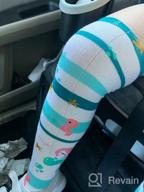 картинка 1 прикреплена к отзыву 🐾 Веселые и безумные носки до колена с дизайном животных для девочек: упаковка из 6 пар - идеально подходят для длинных сапог детей, милые носки для детей от Megan Anderson