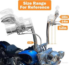 img 2 attached to WeiSen Handlebar Compatible Sportster 1994 2021 Motorcycle & Powersports