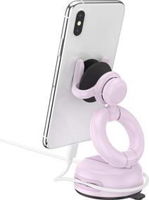 img 2 attached to 📱 PopSockets: PopMount 2 Car Dash - Versatile Handsfree Mount for Smartphones and Tablets - Orchid