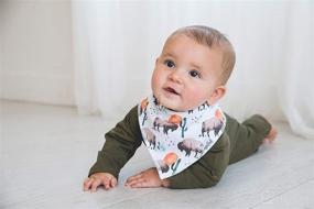 img 2 attached to Bandana Drooling Teething Copper Pearl Feeding : Bibs & Burp Cloths