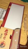 img 1 attached to KOFERY 8-Inch Blade Handmade Forged Stainless Steel Butcher Knife Full Tang Big Meat Cleaver review by Judy Lawrence
