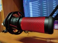 img 3 attached to Renewed HyperX QuadCast USB Condenser Gaming Microphone: Perfect for PC, PS4, and Mac Gaming review by Kenta  Kajikawa ᠌