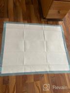 img 1 attached to Extra Large Dog Training Pads, 28X34 Inches - Absorbs Up To 6-Cup Of Liquid, Leak-Proof & Quick Drying Disposable Puppy Pads (40 Counts) By CROCI review by Tim Kallimanis