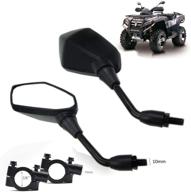 🔍 enhanced motorcycle rear view mirrors: 7/8" handlebar mounts for motorcycles, scooters, and more! логотип