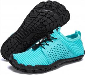 img 3 attached to Quick-Dry Water Shoes For Men And Women - Non-Slip, Breathable, And Perfect For Beach, River Swim, Pool, Hiking - HIITAVE Aqua Shoes