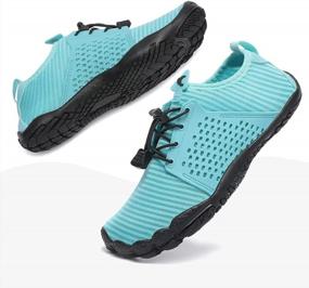 img 2 attached to Quick-Dry Water Shoes For Men And Women - Non-Slip, Breathable, And Perfect For Beach, River Swim, Pool, Hiking - HIITAVE Aqua Shoes