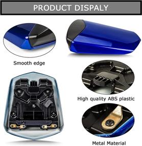 img 2 attached to 🔵 Blue PSLER Rear Seat Fairing Cover Cowl for Yamaha YZF R6 2003-2005 - Enhanced SEO