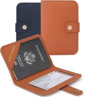 passport vaccine waterproof document organizer travel accessories logo