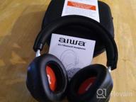 img 1 attached to 20-Hour Playtime Aiwa Arc-1 Bluetooth Over-Ear Wireless Headphones With Audiophile Sound Quality review by Sidewinders Rains