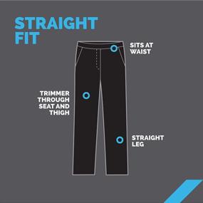 img 1 attached to Получите комфорт и стиль с брюками Savane Men's Stretch Chino - доступны в крупных и высоких размерах!