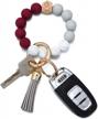 stylish and functional: coolcos silicone key ring bracelet for women and girls logo