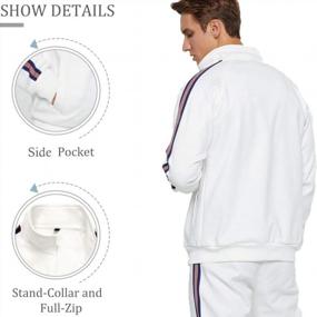 img 2 attached to Get Ready For The Gym With Our Men'S Full-Zip Tracksuit: Warm, Sporty And Stylish!