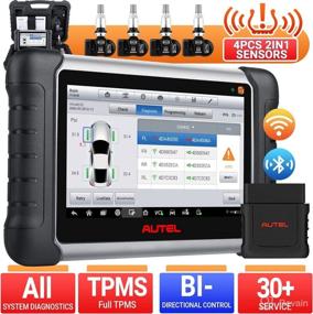 img 4 attached to 🔧 Autel MaxiCOM MK808TS Pro: OE-Level Bi-Directional Scan Tool with TPMS Scanner and 30+ Services, 2022 Upgrade of MK808BT MK808 MX808 – Includes 4pcs MX-Sensors and Full System Diagnostics!