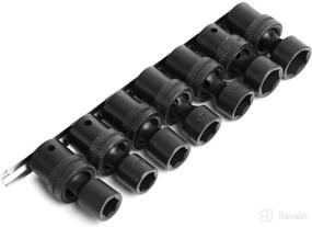 img 1 attached to ⚙️ 7 Piece 1/2 inch Drive Metric Impact Swivel Socket Set - Sizes 13mm, 14mm, 15mm, 17mm, 18mm, 19mm, and 21mm