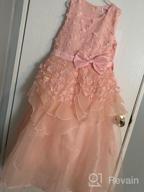 img 1 attached to Stunning NNJXD Sleeveless Princess Pageant Dresses For Little Girls With Elegant Embroidery And Prom Ball Gown Style review by Stan Myers
