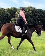 img 1 attached to 3D Air-Mesh Half Pad/Saddle Pad With Impact Protection And Gel Padding For Ultimate Support, Ideal For Dressage, Jumping, Riding, Training, Eventing, And Showing - Kavallerie review by Jeff Hall