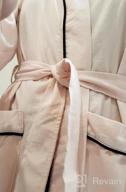 img 1 attached to Soft & Cozy 100% Cotton Long Bathrobes For Women - PajamaGram Womens Robe review by Danielle Jones