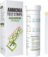 bosike aquarium test strips: efficient 50-strip fish tank test 🐠 kit for nitrate, nitrite, chlorine, gh & kh, ph, and ammonia logo