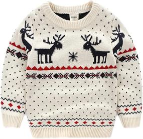 img 4 attached to 🎄 Top-rated Christmas Pullover for Children: Bestery Boys' Clothing and Sweaters