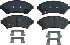 img 1 attached to ACDelco Gold 17D699CH: Premium Ceramic Front Disc Brake Pad Set for Optimal Performance