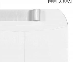 img 1 attached to White 28Lb Heavyweight Paper 10X13 Envelopes - Self Seal Open End, Pack Of 15, Ideal For Home, Office, Business, School, And Legal Document Mailing - EnDoc Brand.