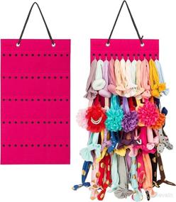 img 4 attached to Headband Hanging Storage Organizer Headbands Baby Care good for Hair Care