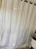 img 1 attached to Light Grey Linen-Look 96-Inch Thermal Curtains: Perfect For 100% Blackout Patio Doors And Sliding Glass Doors review by Thunder Ballman