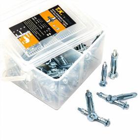 img 1 attached to Secure Your Walls With The T.K. Excellent Hollow Wall Anchor Assortment Kit - Includes 70 Pieces Of Anchors For 846+1150 Sizes