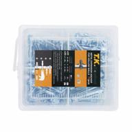 secure your walls with the t.k. excellent hollow wall anchor assortment kit - includes 70 pieces of anchors for 846+1150 sizes logo