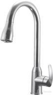 🚰 dura faucet df-nmk508-sn rv pull-down kitchen sink faucet in brushed satin nickel - superior quality & functionality logo