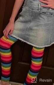 img 8 attached to 👖 Stylish HDE Girls Leggings Designs for Any Occasion - Perfect Length for Girls' Clothing