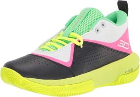 img 4 attached to Under Armour Grade School Basketball Girls' Shoes ~ Athletic