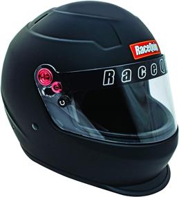 img 3 attached to 🔥 Premium RaceQuip Full Face Helmet PRO20 Series Snell SA2020 Rated - Flat Black Large