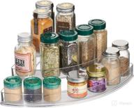 optimize your kitchen pantry with 🌶️ the interdesign linus corner spice rack organizer logo