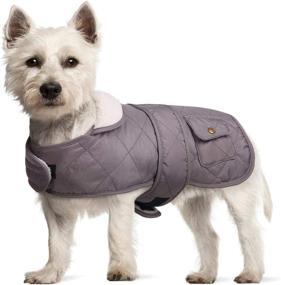 img 4 attached to Pet Dog Winter Coat - Warm, Windproof & Waterproof Fleece-Lined Outdoor Jacket for Small, Medium & Large Breeds - Adjustable, Cozy & Thick Snowsuit Clothes for Dogs - Girls & Boys