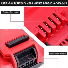 img 1 attached to Revamp Your Power Tools With Elefly 20V Max Lithium Battery Replacement Pack For Porter Cable PCC680L And More!