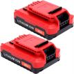 revamp your power tools with elefly 20v max lithium battery replacement pack for porter cable pcc680l and more! logo