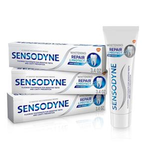 img 4 attached to 🦷 Sensodyne Protect Sensitive Whitening Toothpaste: Gentle yet Effective Dental Care