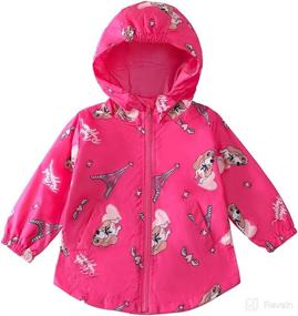 img 3 attached to LZH Waterproof Outwear Raincoat Hoodies Apparel & Accessories Baby Boys good in Clothing