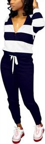 img 3 attached to Stay Comfy In Style: Nimsruc Womens Casual 2 Piece Sweatsuits