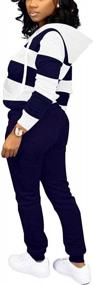 img 1 attached to Stay Comfy In Style: Nimsruc Womens Casual 2 Piece Sweatsuits