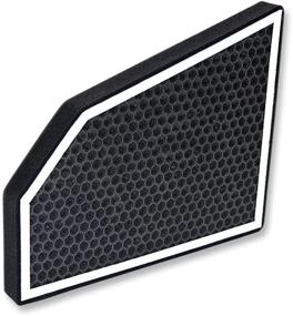 img 4 attached to Tesla Model X Upgraded HEPA Filter Nanocrystalline Cabin Air AC Filter With Activated Carbon - 1 Set