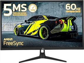 img 4 attached to 🖥️ YEYIAN 4K27 Gaming Monitor - 27", 3840X2160 Resolution, Wall Mountable, Frameless Design, Flicker-Free, High Definition (HD), YMG-4K27-01