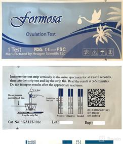 img 2 attached to 🔍 Accurate and Reliable Formosa Medical LH Ovulation 50 Tests Pack for Accurate Tracking of Ovulation