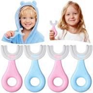 🦷 silicone toothbrush for toddlers and children - ideal for travel logo