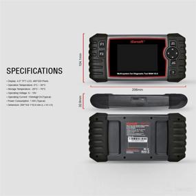 img 3 attached to iCarsoft B800 V2.0 Auto Diagnostic Scanner for BMW and Mini - ABS Scan, Oil Reset, ABS Bleeding, Injector Coding, and More