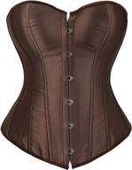 classic lace-up grebrafan corset waist cincher bustier top логотип