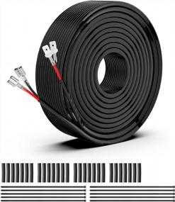 img 4 attached to 50FT 16 AWG Wiring Harness Extension Kit For Off Road LED Work Light Bar - NAOEVO