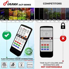 img 2 attached to Enhance your Aquarium with the Finnex Planted+ 24/7 ALC LED Light - Automatic Sunrise and Sunset, 660nm Deep Red LEDs