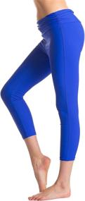 img 4 attached to KEEPRONE Waisted Swimsuit Leggings Swimming Women's Clothing at Dresses